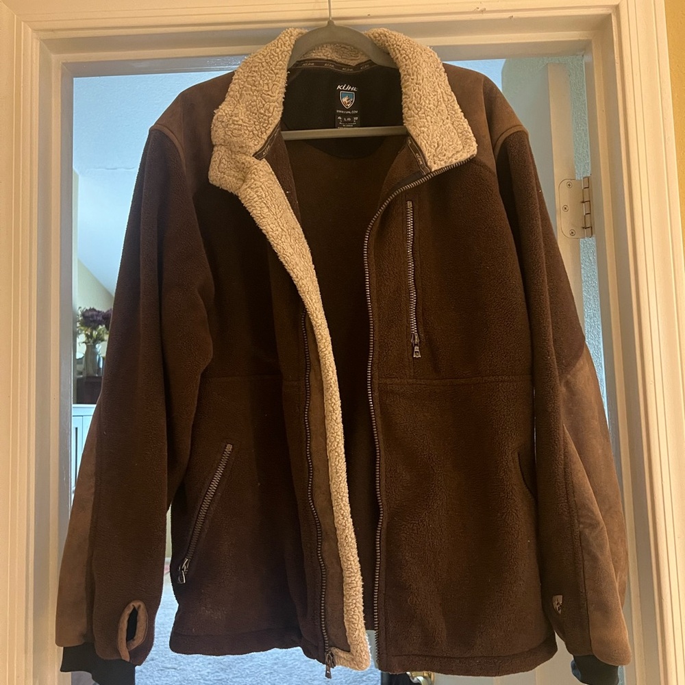 Kuhl Brown Lightweight Fleece Jacket